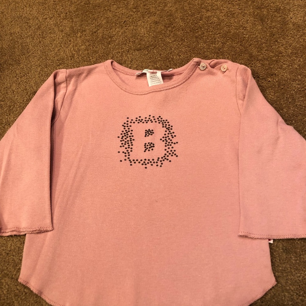 Vintage Bonpoint Long Sleeve T-shirt 12mo VGUC